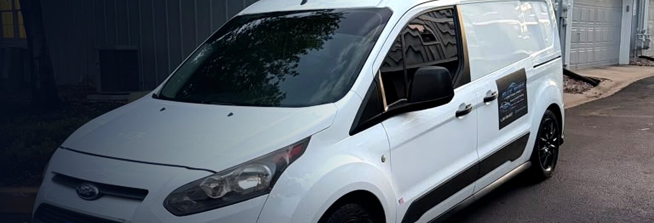 Blue Wave Detailing service van